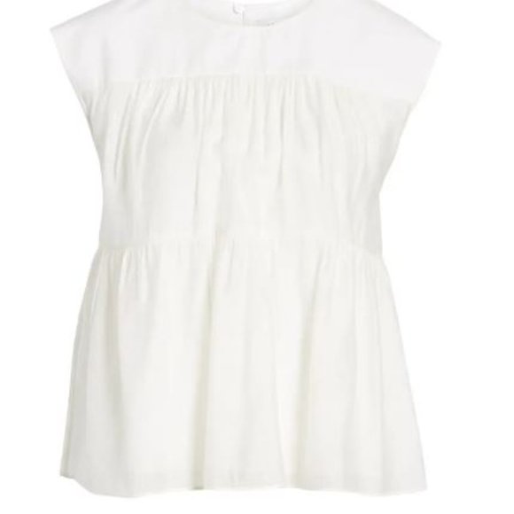 Rebecca Minkoff Gathered Lanzy Top NWT - Picture 9 of 10
